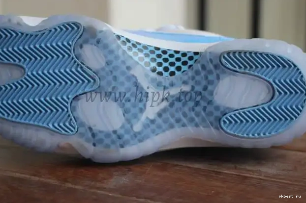 Low Air Authentic Jordan 11 Columbia 0613